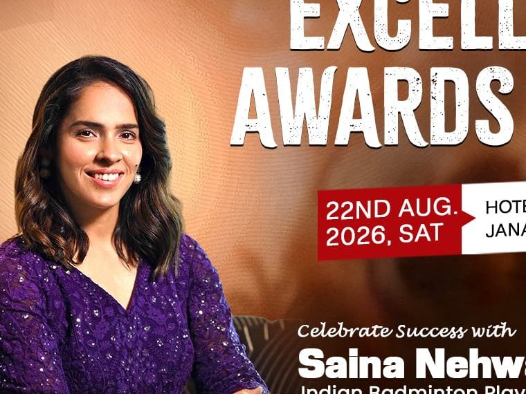 Saina Nehwal at International Excellence Awards 2026